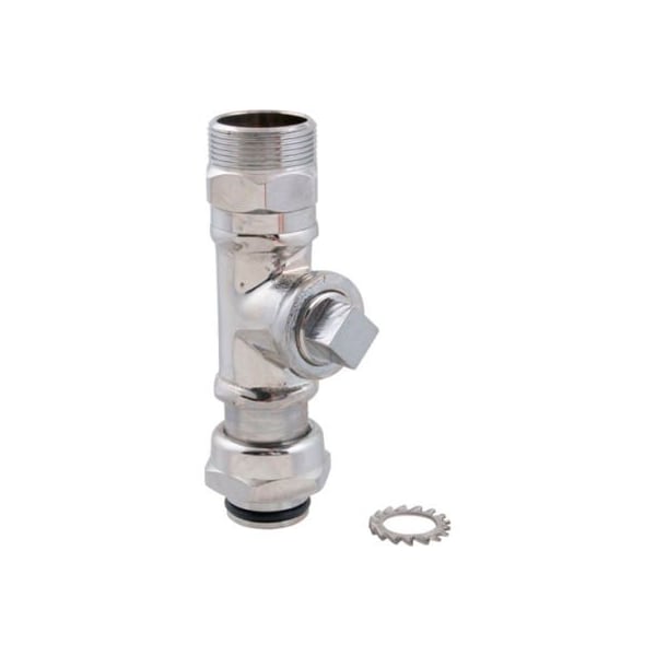 Tee, Swivel, Ez Install, Chrome For T&S Brass & Bronze Works